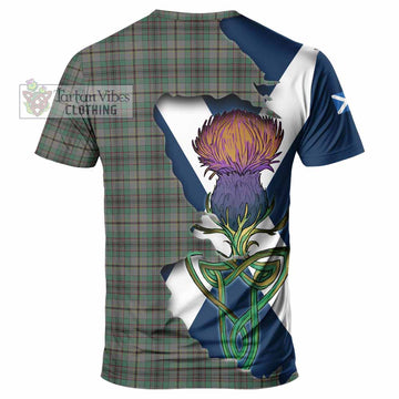 Craig Tartan Family Crest T-Shirt Scottish Thistle Celtic Inspired - Tartan Vibes Clothing