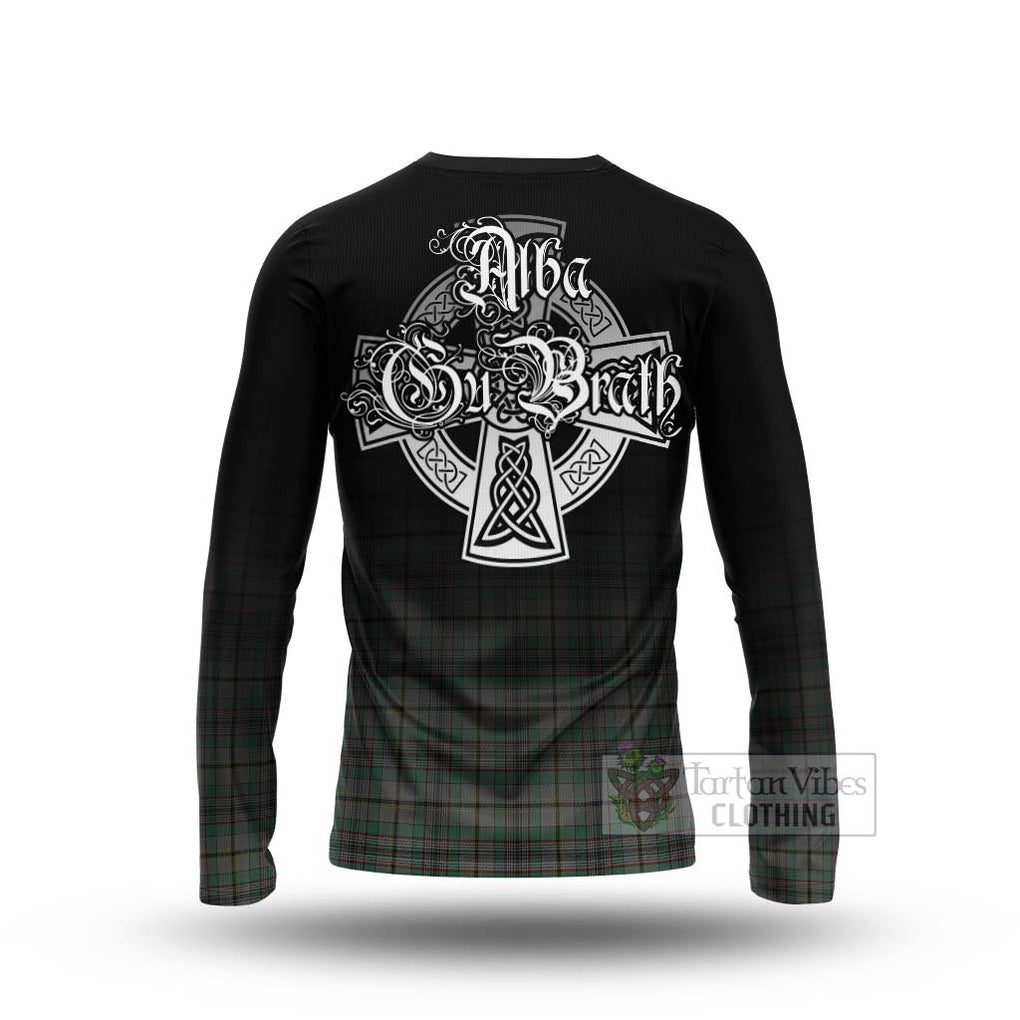 Tartan Vibes Clothing Craig Tartan Long Sleeve T-Shirt Featuring Alba Gu Brath Family Crest Celtic Inspired