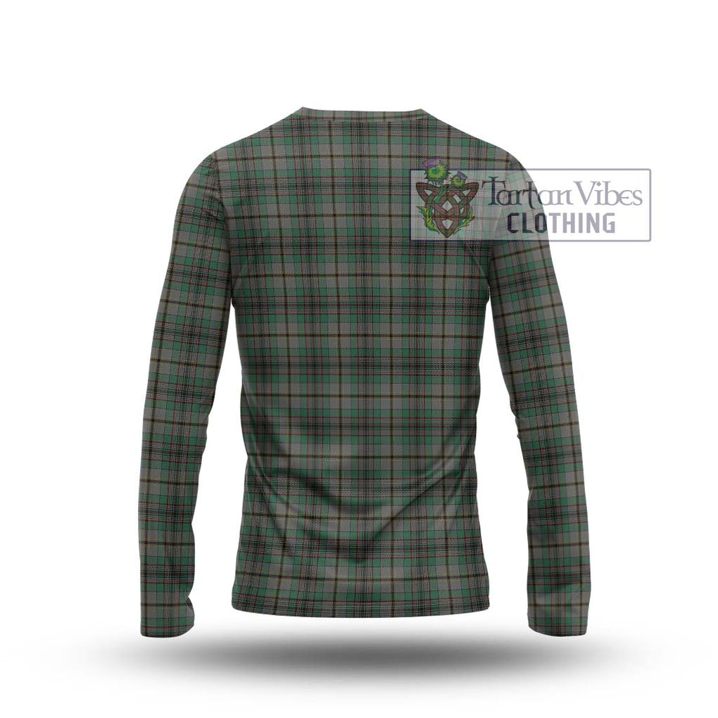 Craig Tartan Long Sleeve T-Shirt with Family Crest DNA In Me Style - Tartanvibesclothing Shop