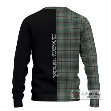 Craig Tartan Ugly Sweater with Family Crest and Half Of Me Style