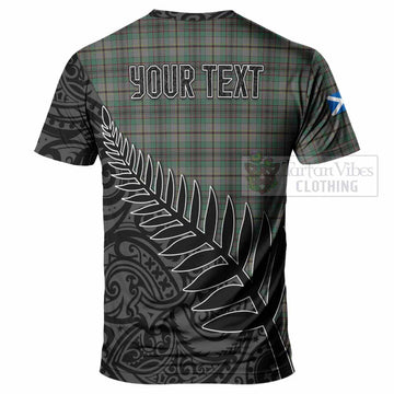 Craig Crest Tartan T-Shirt with New Zealand Silver Fern Half Style