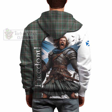 Craig Crest Tartan Hoodie Inspired by the Freedom of Scottish Warrior