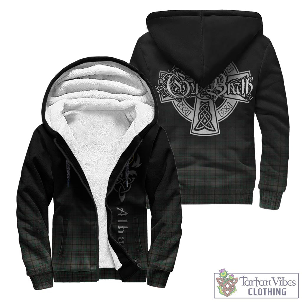 Tartan Vibes Clothing Craig Tartan Sherpa Hoodie Featuring Alba Gu Brath Family Crest Celtic Inspired