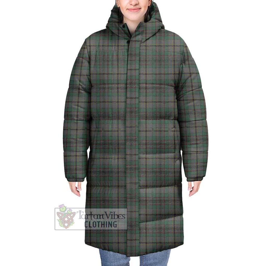 Tartan Vibes Clothing Craig Tartan Long Down Jacket