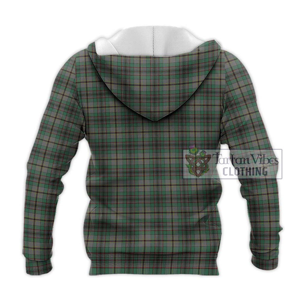 Craig Tartan Knitted Hoodie with Family Crest DNA In Me Style - Tartanvibesclothing Shop