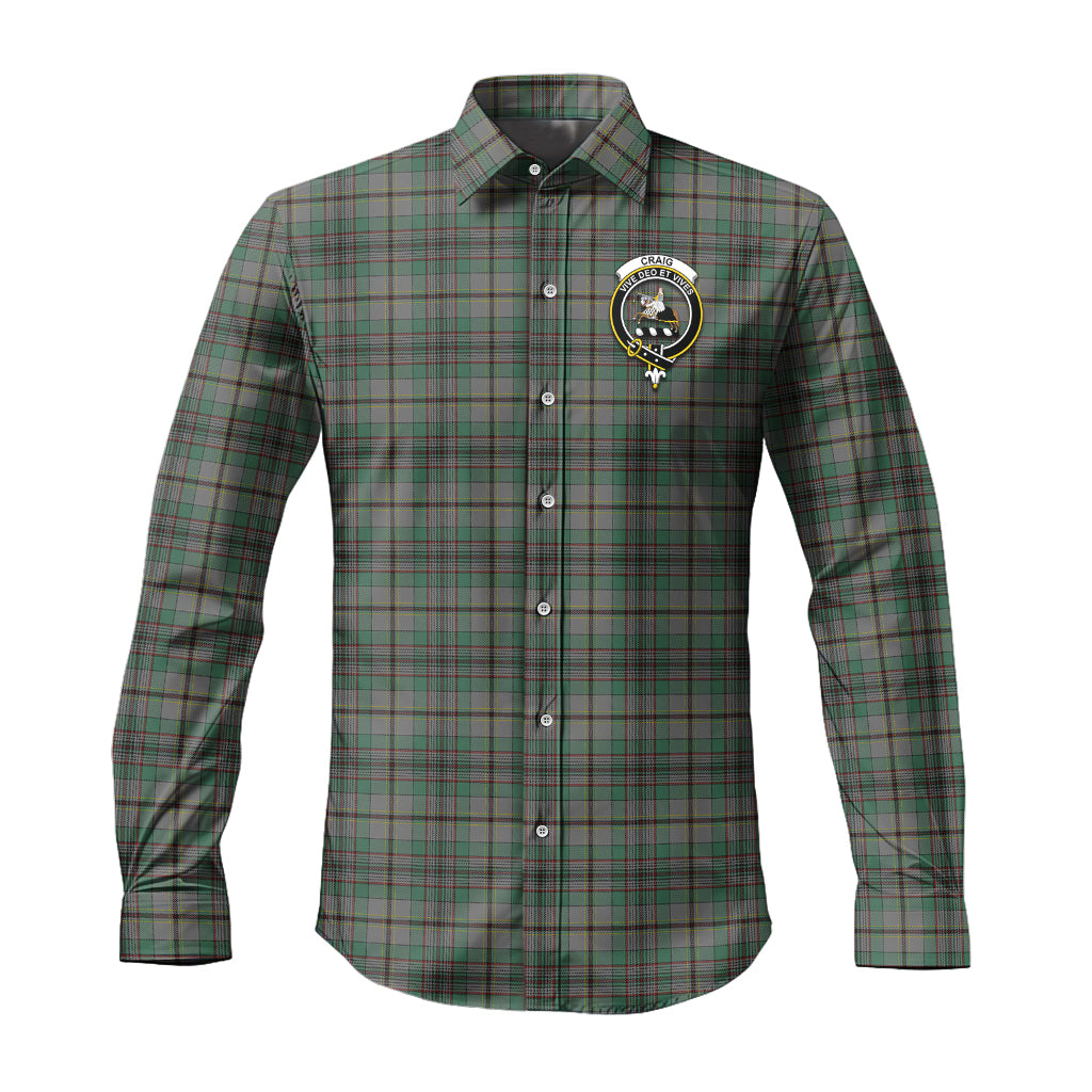 craig-tartan-long-sleeve-button-up-shirt-with-family-crest