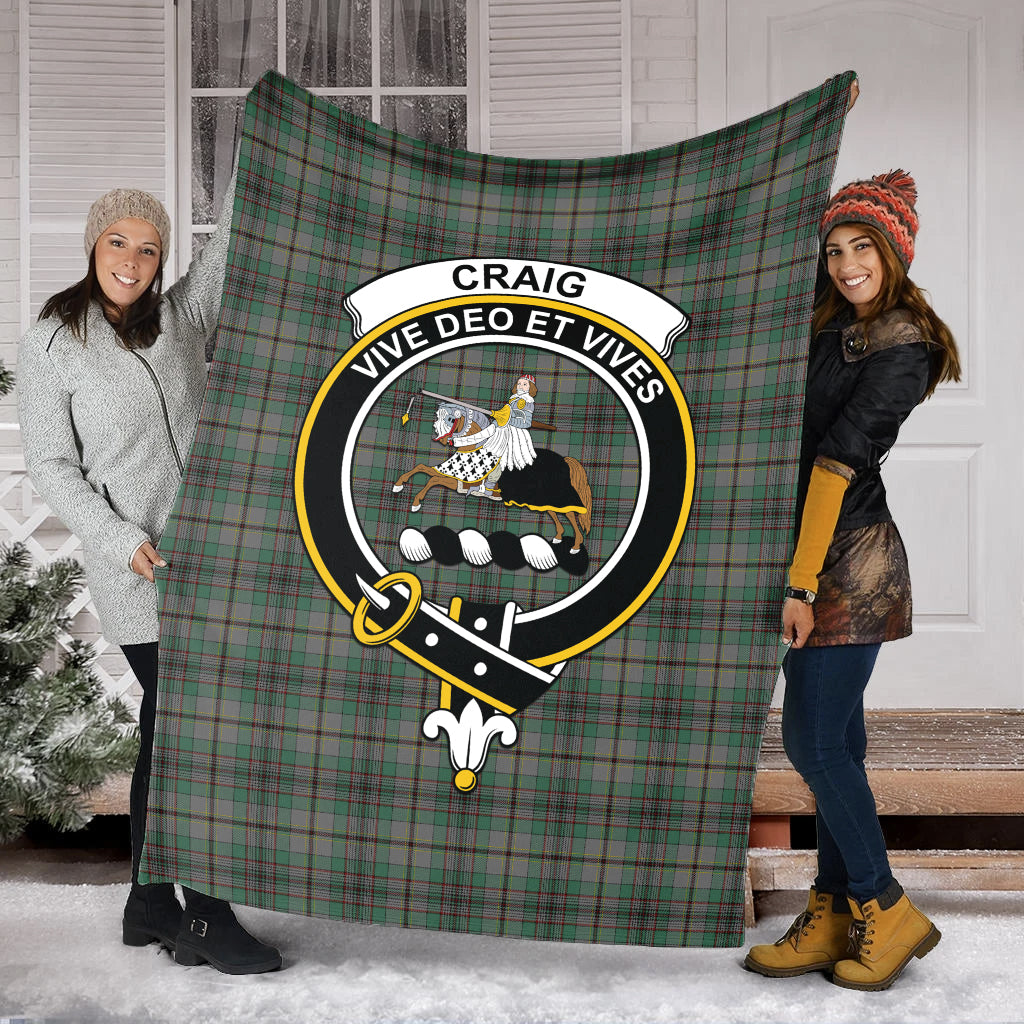 craig-tartab-blanket-with-family-crest