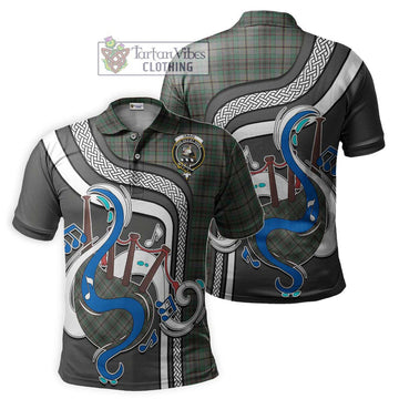 Craig Tartan Polo Shirt with Epic Bagpipe Style