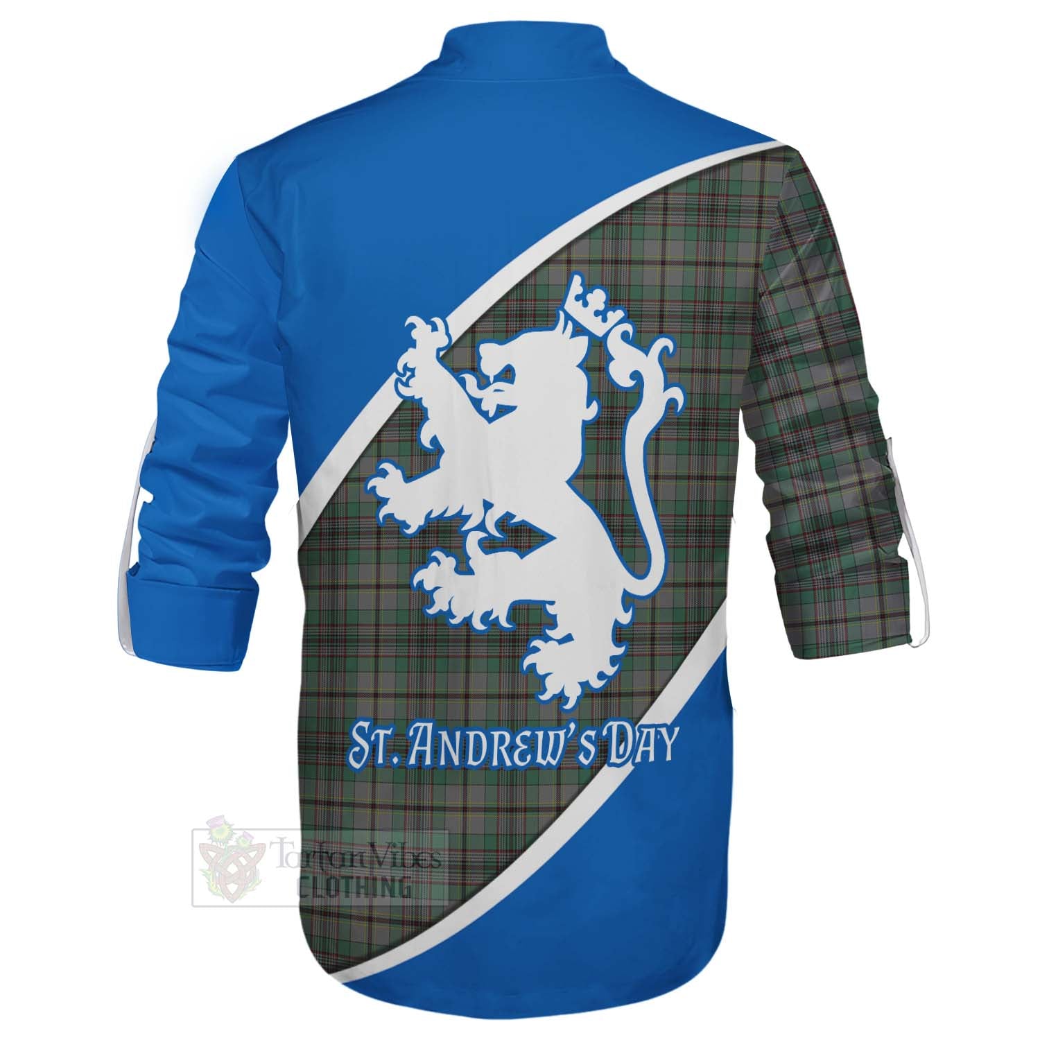 Tartan Vibes Clothing Craig Family Crest Tartan Ghillie Kilt Shirt Celebrate Saint Andrew's Day in Style