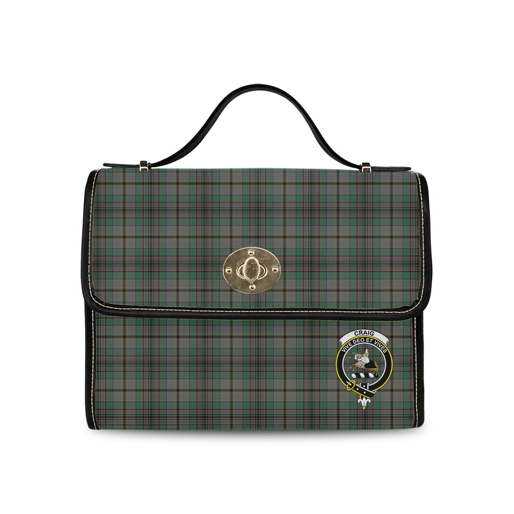 craig-tartan-leather-strap-waterproof-canvas-bag-with-family-crest