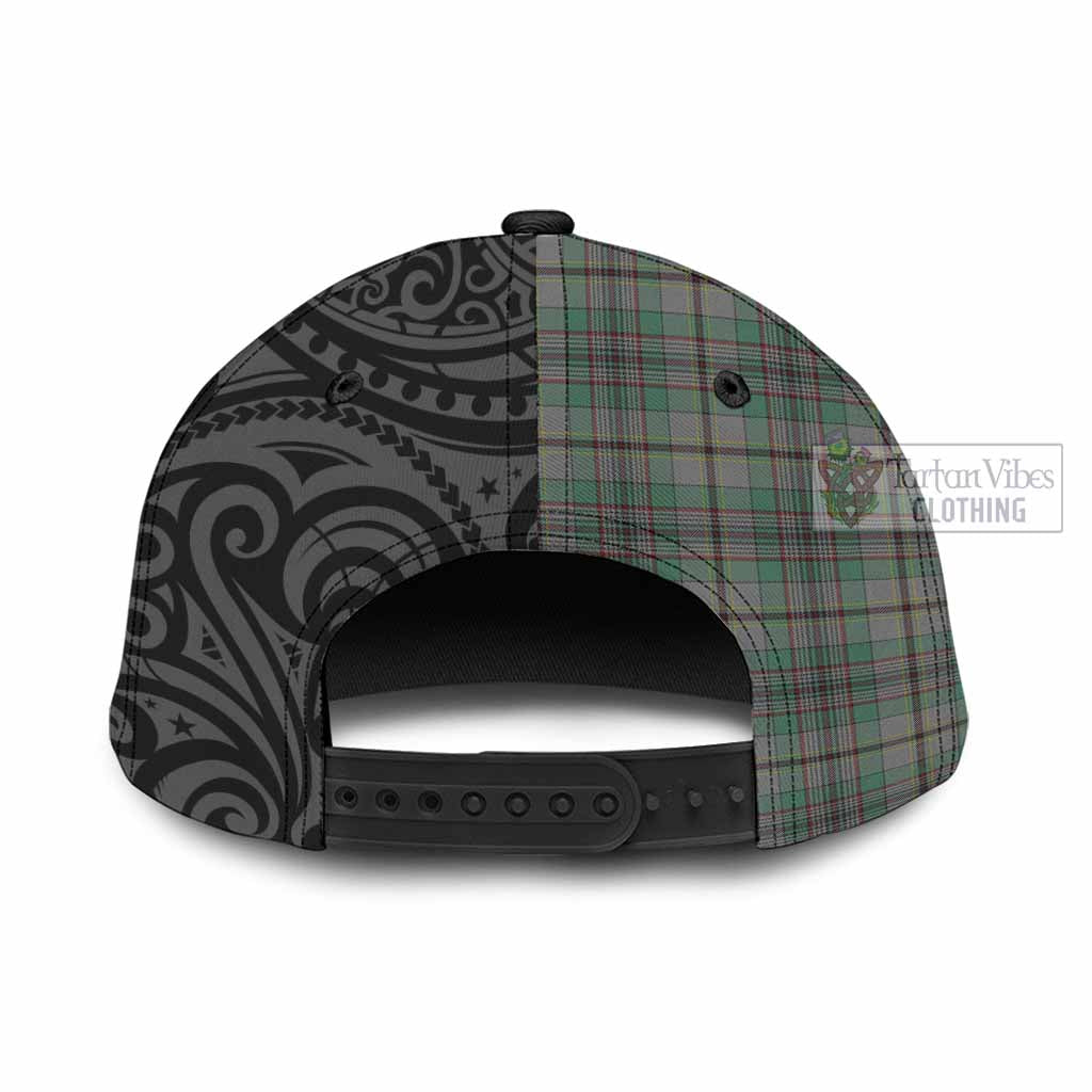 Tartan Vibes Clothing Craig Tartan Classic Cap with New Zealand Silver Fern Half Style