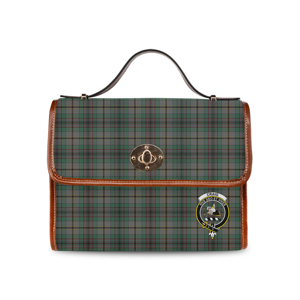 craig-tartan-leather-strap-waterproof-canvas-bag-with-family-crest