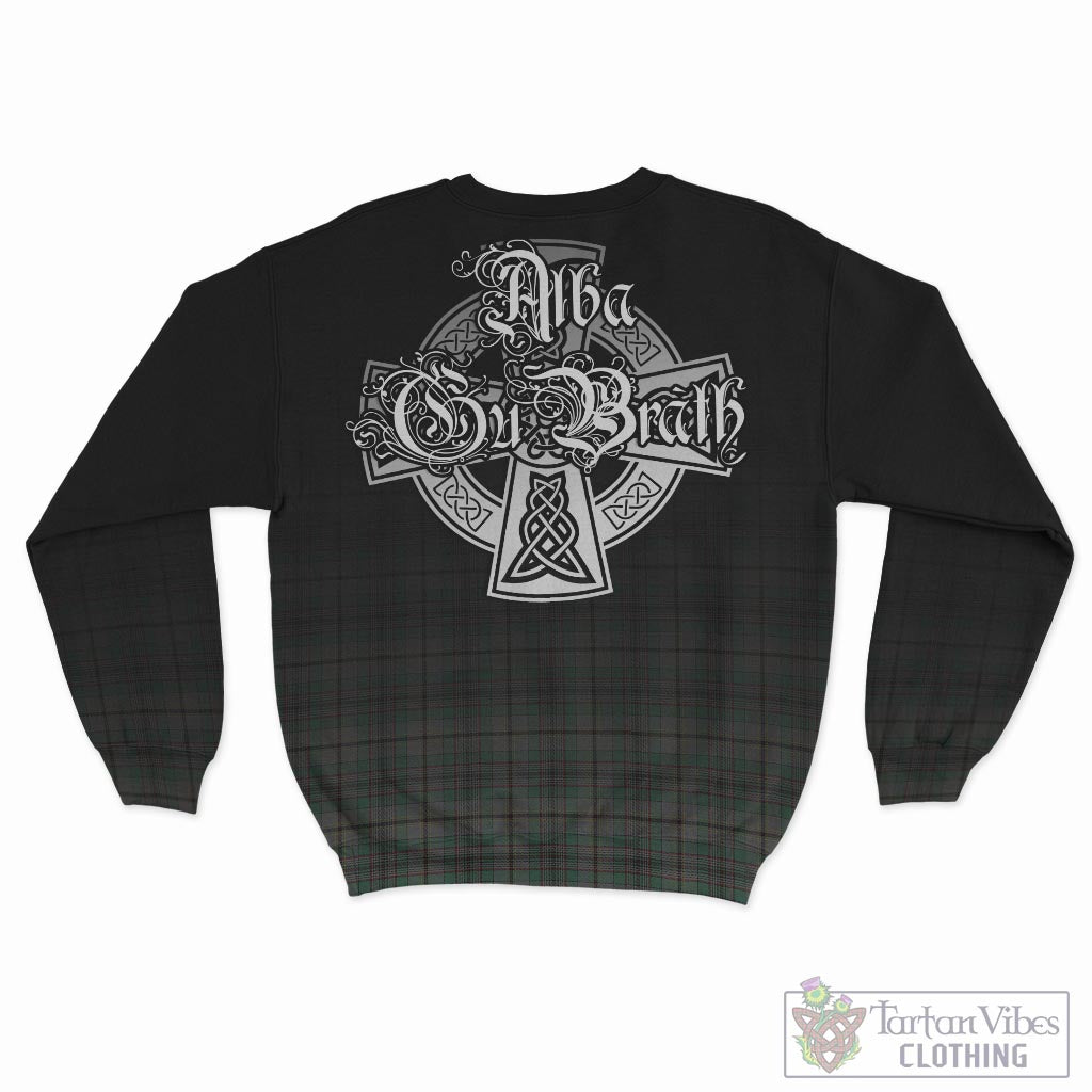 Tartan Vibes Clothing Craig Tartan Sweatshirt Featuring Alba Gu Brath Family Crest Celtic Inspired