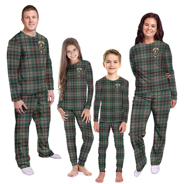 Craig Ancient Tartan Pajamas Family Set with Family Crest