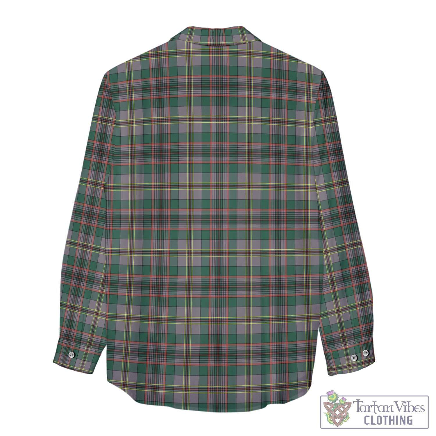 Tartan Vibes Clothing Craig Ancient Tartan Womens Casual Shirt with Family Crest