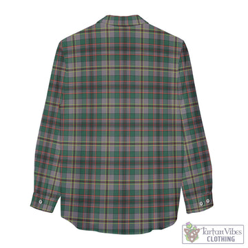 Craig Ancient Tartan Women's Casual Shirt with Family Crest