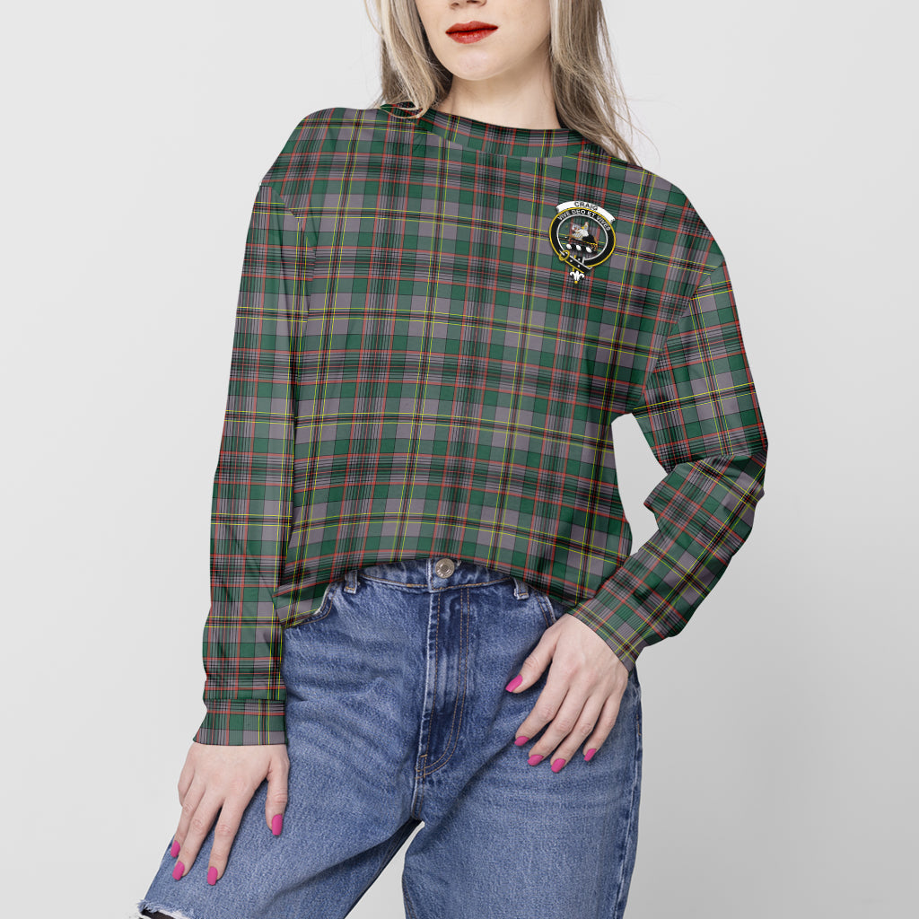 craig-ancient-tartan-sweatshirt-with-family-crest