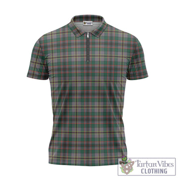 Craig Ancient Tartan Zipper Polo Shirt