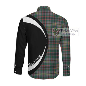 Craig Ancient Tartan Long Sleeve Button Up with Family Crest Circle Style