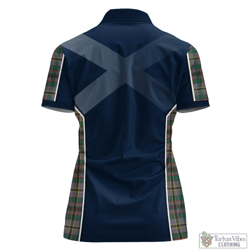 Craig Ancient Tartan Women's Polo Shirt with Family Crest and Lion Rampant Vibes Sport Style - Tartan Vibes Clothing