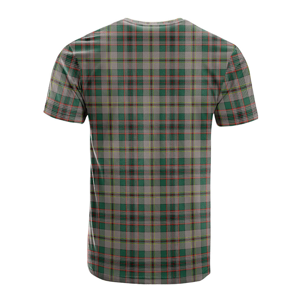 Craig Ancient Tartan T-Shirt with Family Crest - Tartan Vibes Clothing