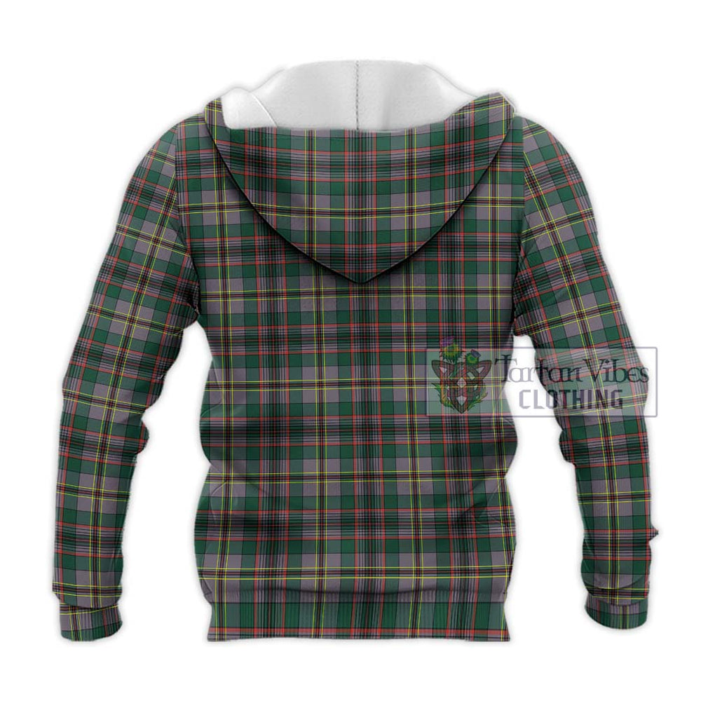 Craig Ancient Tartan Knitted Hoodie with Family Crest DNA In Me Style - Tartanvibesclothing Shop