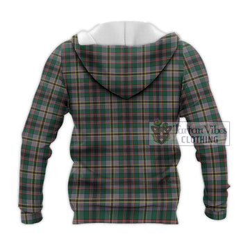 Craig Ancient Tartan Knitted Hoodie with Family Crest DNA In Me Style