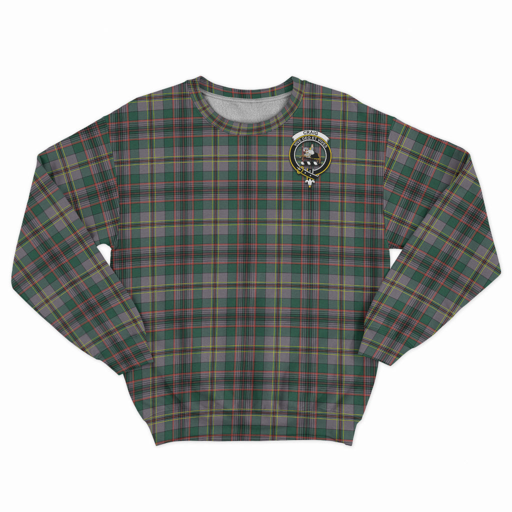 craig-ancient-tartan-sweatshirt-with-family-crest