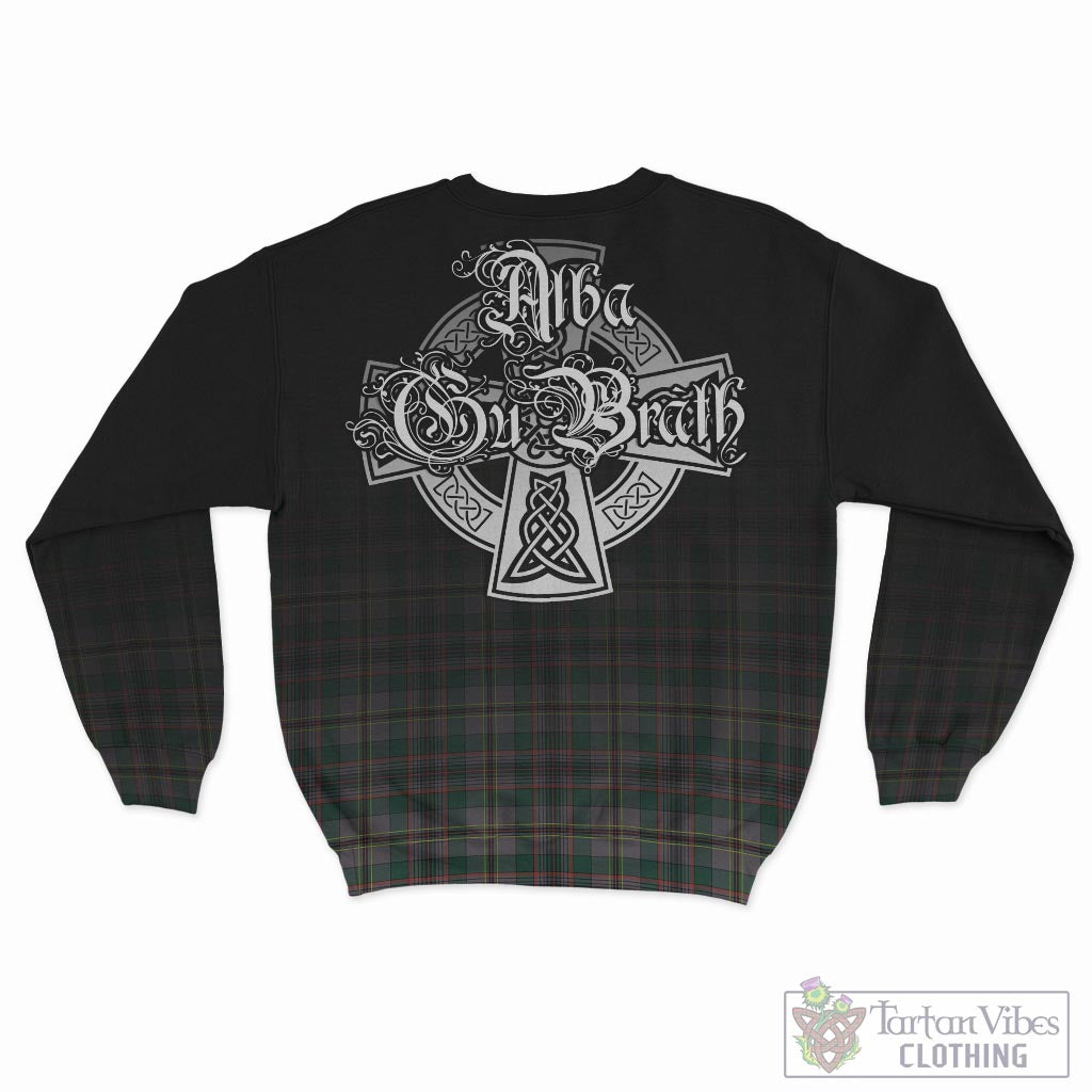 Tartan Vibes Clothing Craig Ancient Tartan Sweatshirt Featuring Alba Gu Brath Family Crest Celtic Inspired