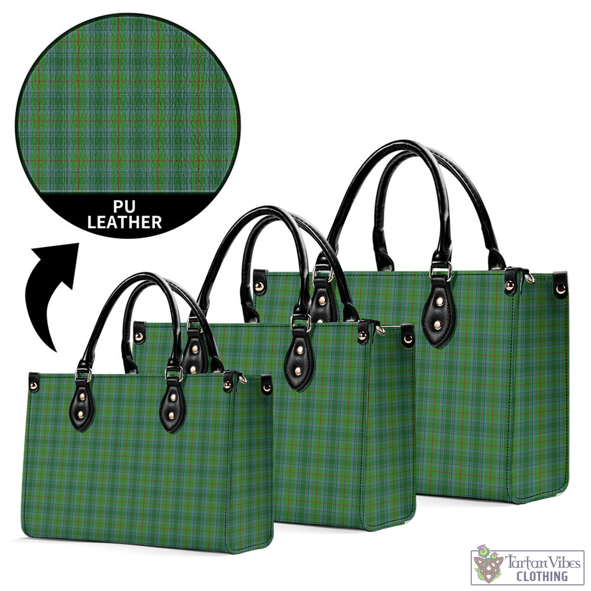 Tartan Vibes Clothing Cranston Tartan Luxury Leather Handbags