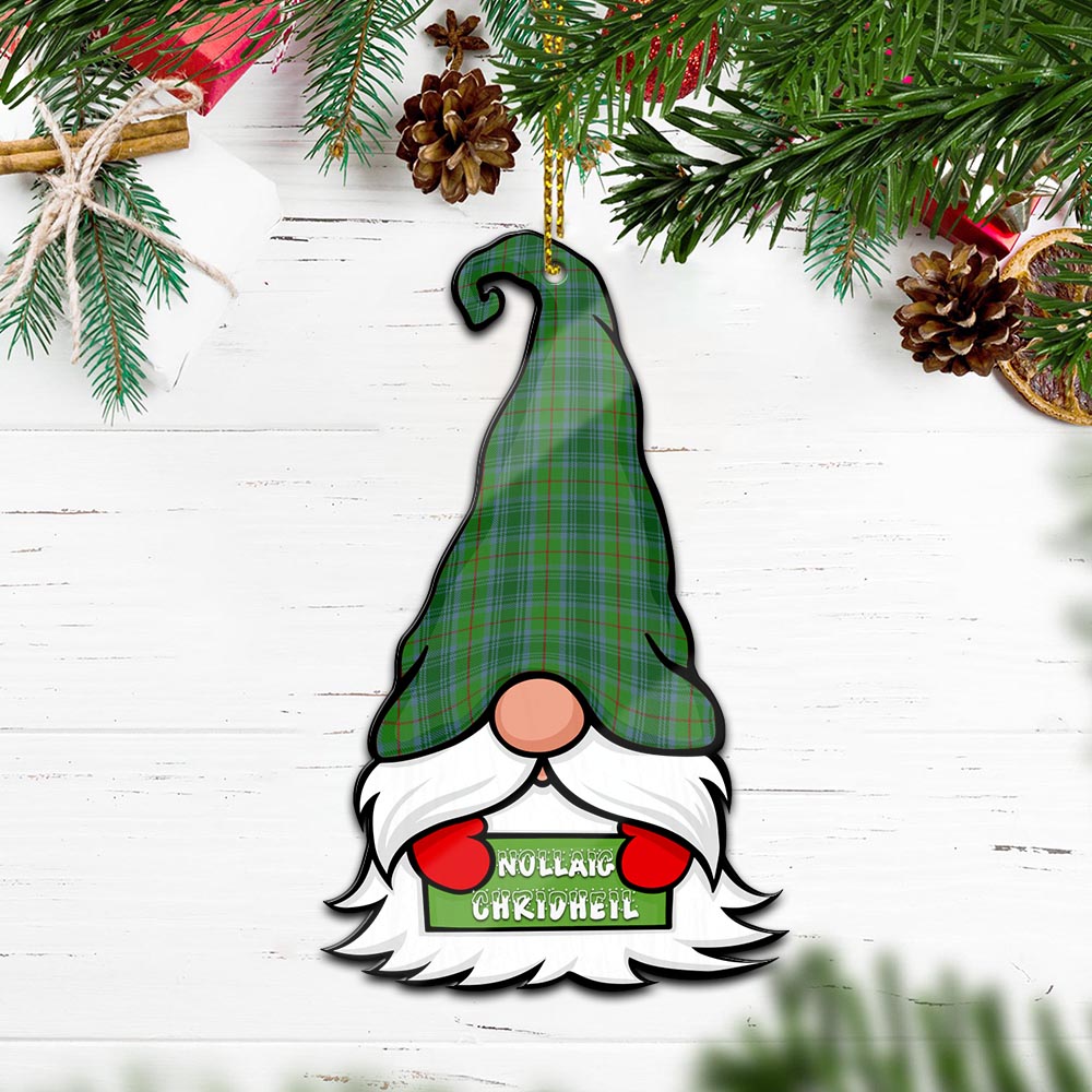 Cranston Gnome Christmas Ornament with His Tartan Christmas Hat - Tartan Vibes Clothing