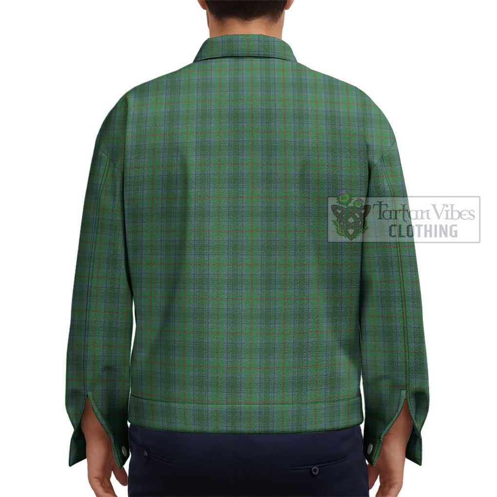 Cranston Tartan Unisex Lapel Cotton Jacket - Tartan Vibes Clothing