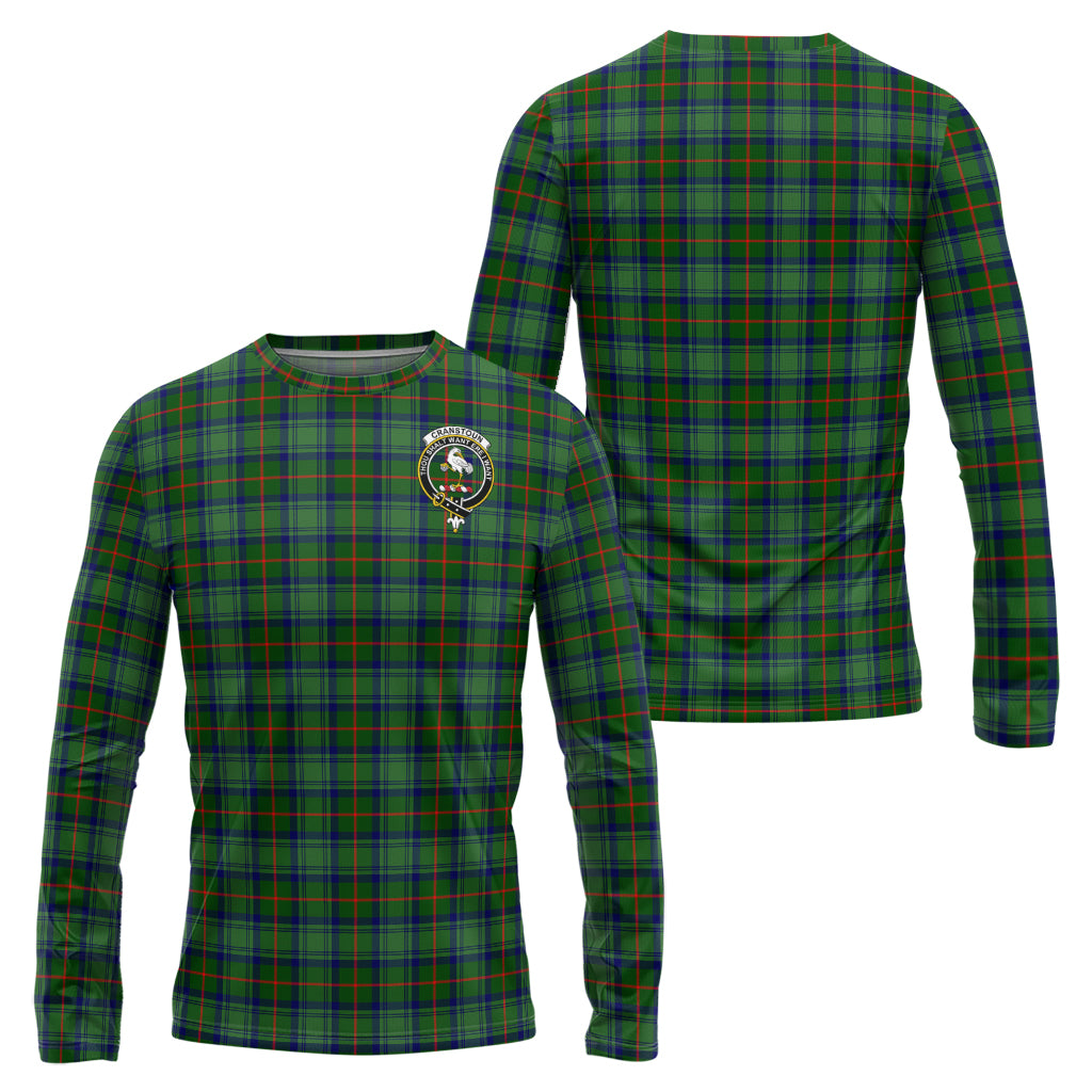 cranstoun-tartan-long-sleeve-t-shirt-with-family-crest