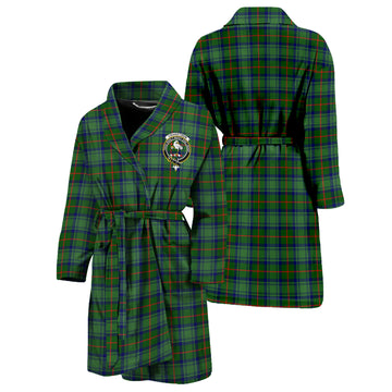 Cranstoun (Cranston) Tartan Bathrobe with Family Crest