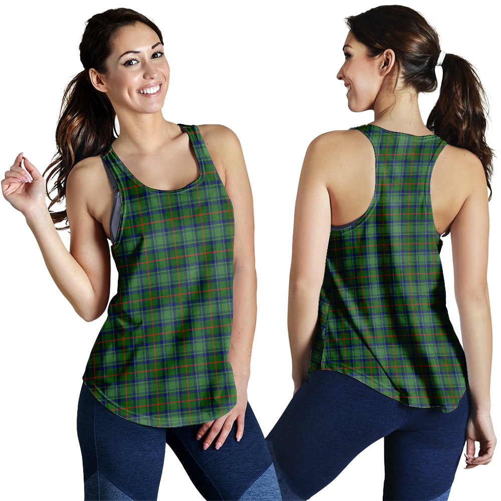 Cranstoun (Cranston) Tartan Women Racerback Tanks 4XL - Tartan Vibes Clothing