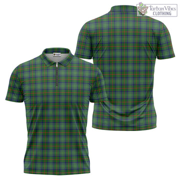 Cranstoun (Cranston) Tartan Zipper Polo Shirt