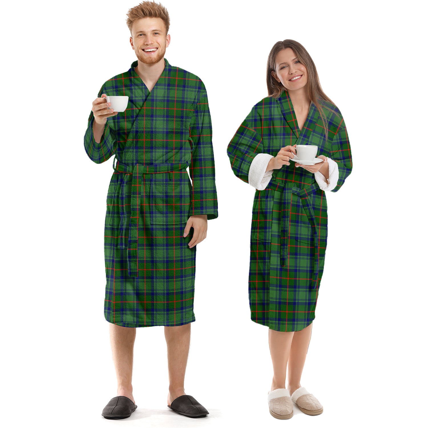 Cranstoun (Cranston) Tartan Bathrobe Unisex S - Tartan Vibes Clothing