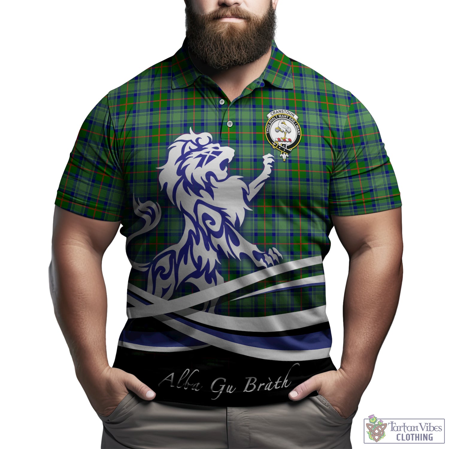 cranstoun-tartan-polo-shirt-with-alba-gu-brath-regal-lion-emblem