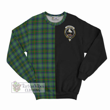 Cranstoun (Cranston) Tartan Sweatshirt with Family Crest and Half Of Me Style