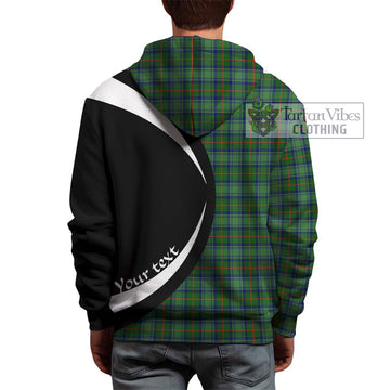 Cranstoun (Cranston) Tartan Hoodie with Family Crest Circle Style