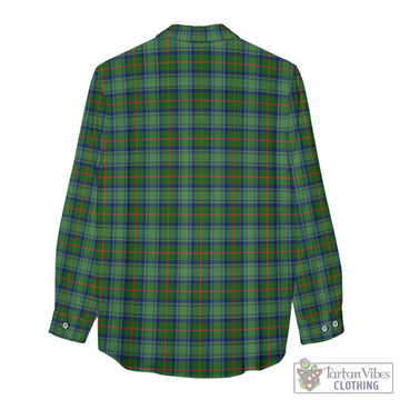 Cranstoun (Cranston) Tartan Women's Casual Shirt with Family Crest