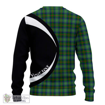 Cranstoun (Cranston) Tartan Ugly Sweater with Family Crest Circle Style