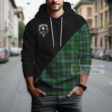 Cranstoun (Cranston) Tartan Hoodie with Family Crest and Military Logo Style