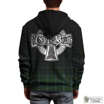 Cranstoun (Cranston) Tartan Hoodie Featuring Alba Gu Brath Family Crest Celtic Inspired