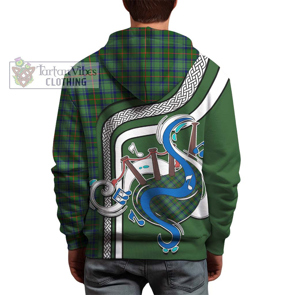 Cranstoun (Cranston) Tartan Hoodie with Epic Bagpipe Style - Tartanvibesclothing Shop