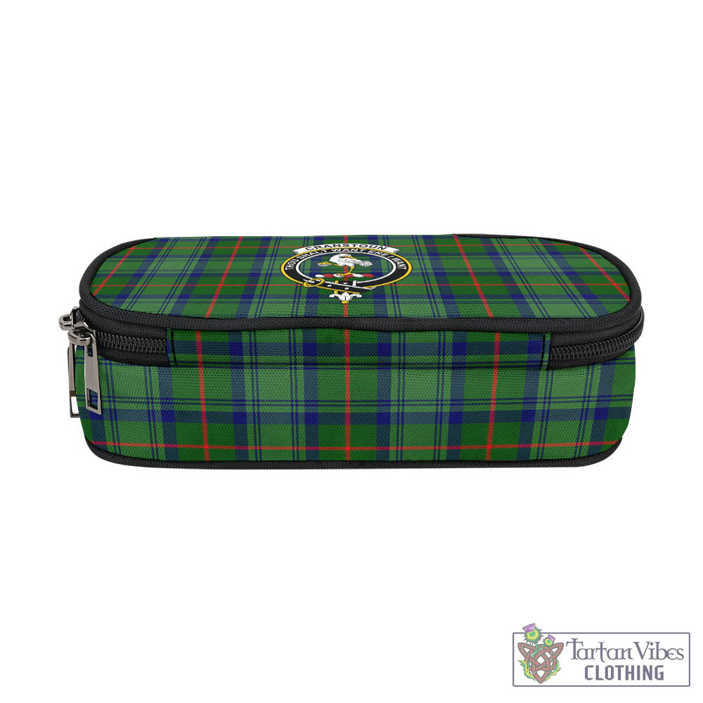 Tartan Vibes Clothing Cranstoun Tartan Pen and Pencil Case with Family Crest