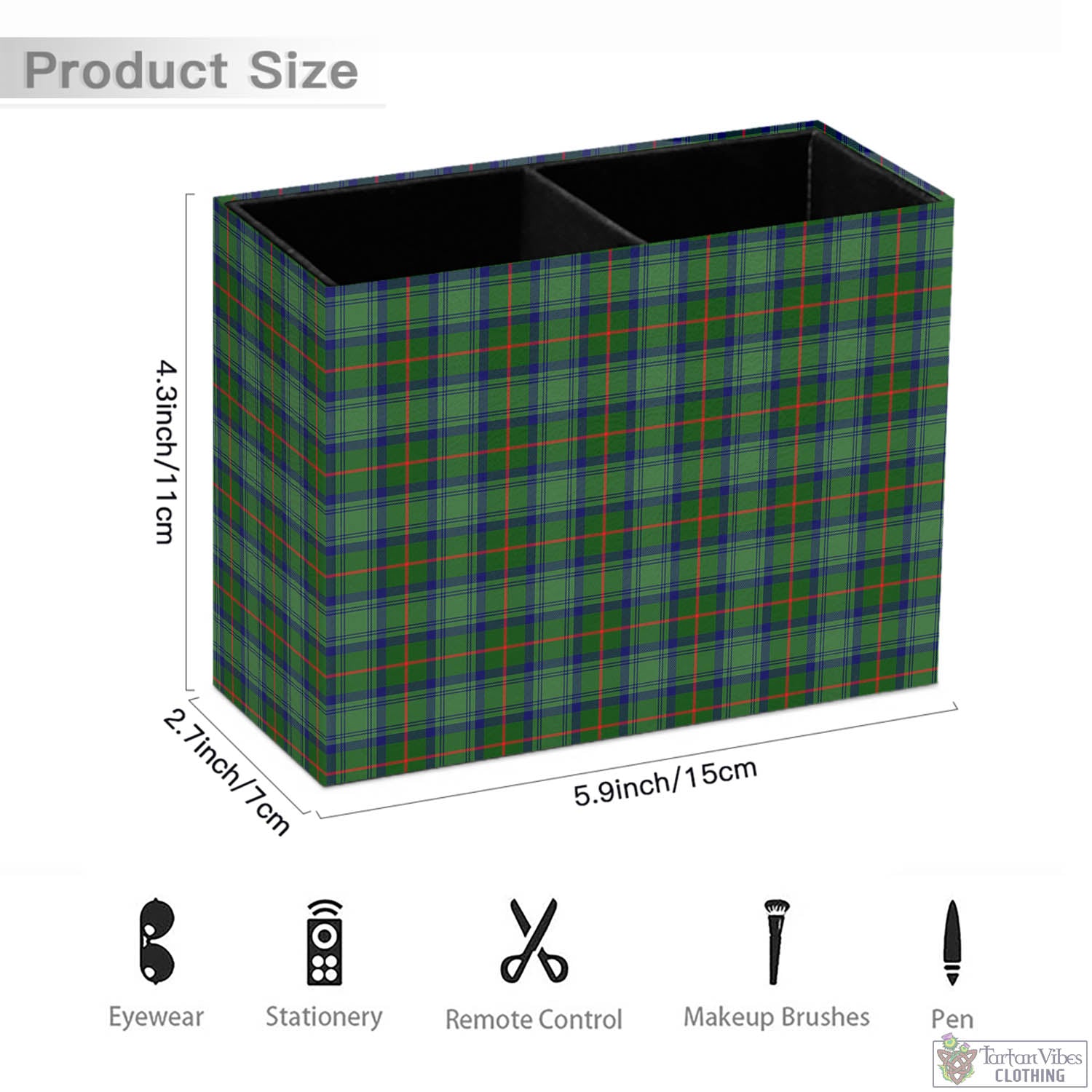 Tartan Vibes Clothing Cranstoun Tartan Pen Holder