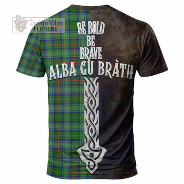 Cranstoun (Cranston) Tartan Family Crest T-Shirt Alba Gu Brath Be Brave Lion Ancient Style - Tartan Vibes Clothing