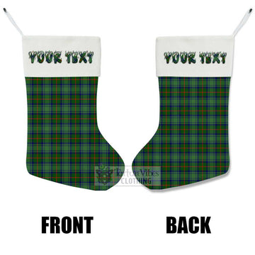 Cranstoun (Cranston) Tartan Christmas Stocking with Personalized Text