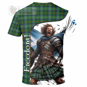 Cranstoun (Cranston) Crest Tartan T-Shirt Inspired by the Freedom of Scottish Warrior